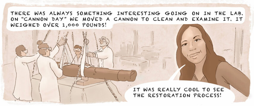 Frame 6 of the This Interning Life comic