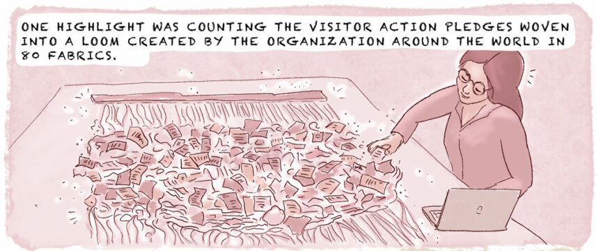 Frame 9 of the This Interning Life comic