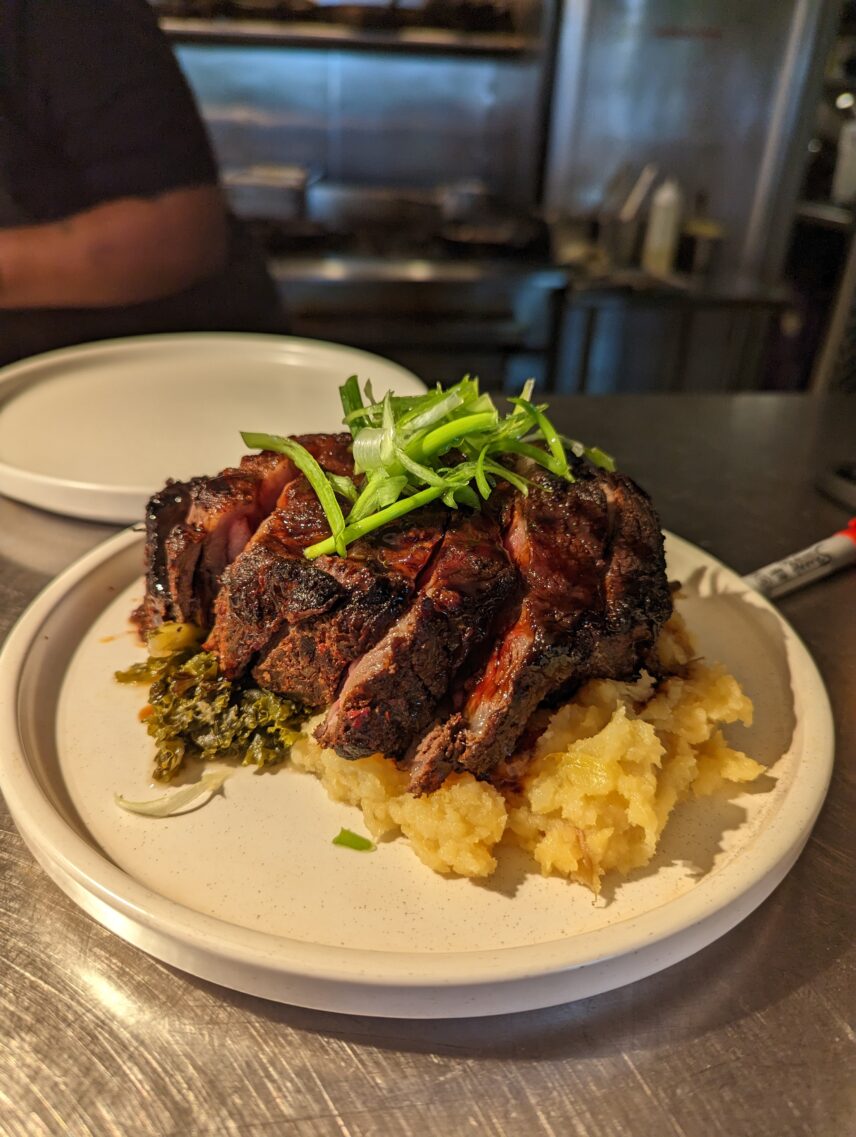 Bison ribeye