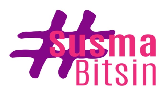 "Speak Up to End." The logo of a feminist organization in creative industries of Turkey.